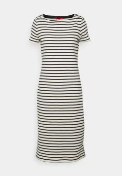 MAX & Co. MAX&Co.LUSTRINO - Stickad Klänning - Avorio/blu -MAX & Co. Kläder Försäljning 12d997b2fdbe45588f62e84f414e5cfe