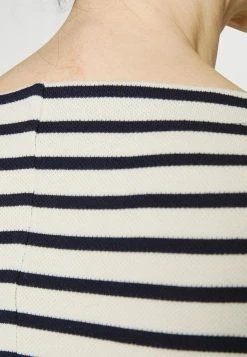 MAX & Co. MAX&Co.LUSTRINO - Stickad Klänning - Avorio/blu -MAX & Co. Kläder Försäljning 21e3afa182d24a60a5a3cfb15814db89