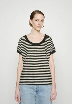 MAX & Co. MAX&Co.EUSEBIO - T-shirt - Bas - Nero Rigato