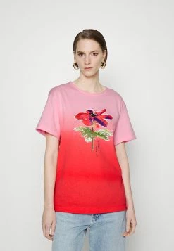 MAX & Co. MAX&Co.INKWASH - T-shirt Med Print - Rosa