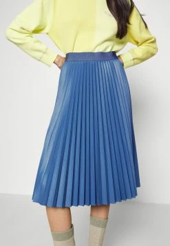 MAX & Co. MAX&Co.GALATINA - Veckad Kjol - Blue -MAX & Co. Kläder Försäljning 5f73d161d2b14228a04669b124450a38