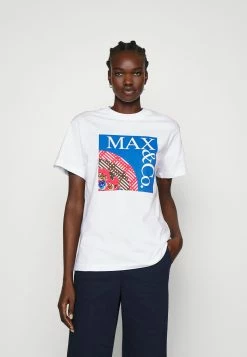 MAX & Co. MAX&Co.KOUTIALA - T-shirt Med Print - Bianco Ottico