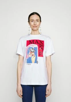 MAX & Co. MAX&Co.TEELABE SET - T-shirt Med Print - Bianco Ottico