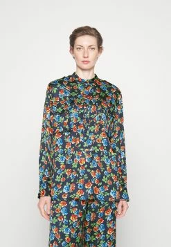 MAX & Co. MAX&Co.BAKOJ - Blus - Flower On Blue Ground