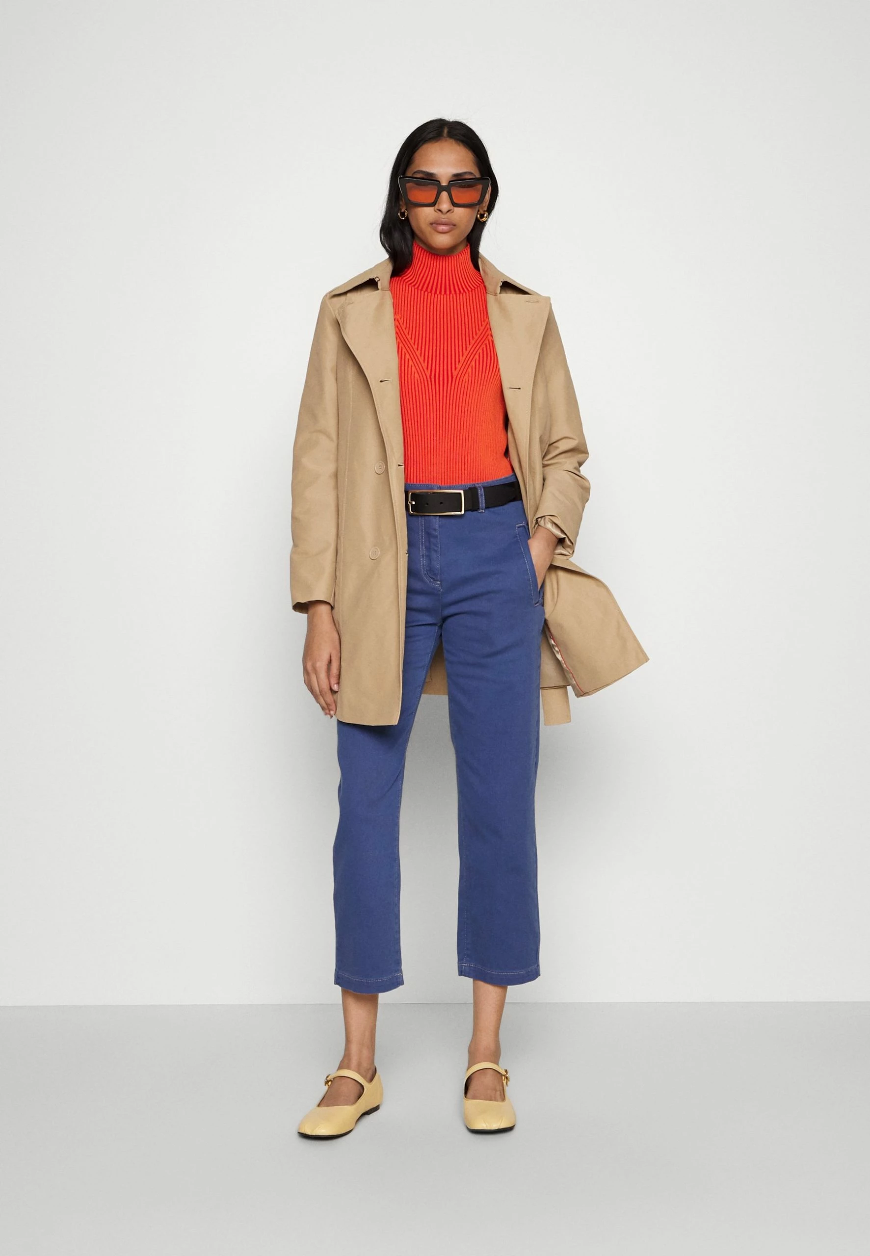 MAX & Co. MAX&Co.LILIALE - Tygbyxor - Navy Blue 2 MAX & Co. MAX&Co.LILIALE - Tygbyxor - Navy Blue - Bild 2