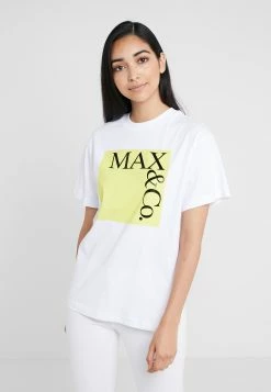 MAX & Co. MAX&Co.TEE - T-shirt Med Print - Sunshine Yellow Pattern