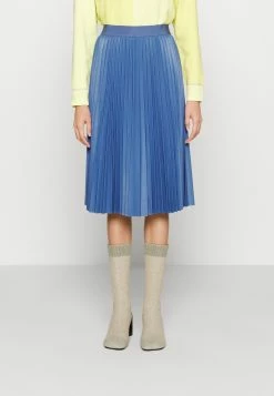 MAX & Co. MAX&Co.GALATINA - Veckad Kjol - Blue